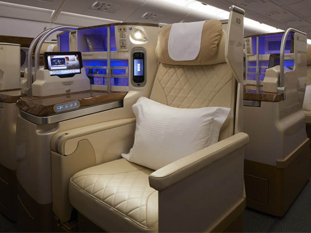 Emirates Airlines dévoile la classe Premium de ses Airbus A380 (photos, vidéo) 4 Air Journal