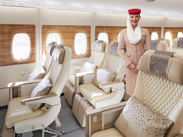 Premium dans l’A380 d’Emirates : 5 destinations de plus 9 Air Journal