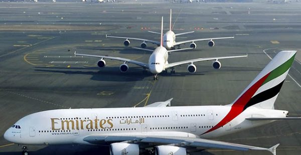 
La compagnie aérienne Emirates Airlines ne compte pas réduire la voilure vers Londres-Heathrow, soit six vols par jour en A380,