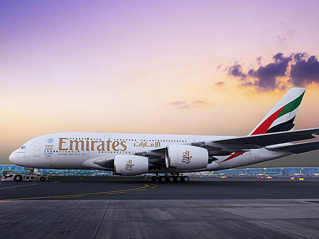 air-journal_Emirates Airlines A380 sunrise