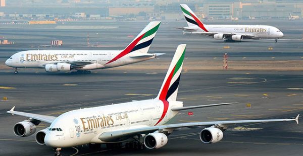 
La compagnie aérienne Emirates Airlines ajoutera d’ici la fin du mois d’octobre un sixième vol quotidien en Airbus A380 ent