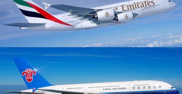 Les compagnies aériennes Emirates Airlines et China Southern Airlines ont signé un protocole d’accord visant à établir un pa