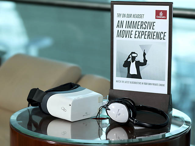 Emirates teste la réalité virtuelle dans les salons de Dubaï 202 Air Journal