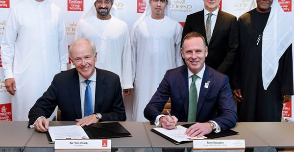 La compagnie aérienne Emirates Airlines a signé un pacte de sécurité avec sa rivale Etihad Airways, portant sur le partage du 