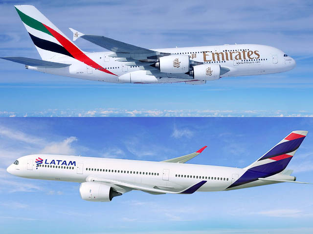 Emirates: pass à Dubaï, partage au Brésil avec LATAM 92 Air Journal