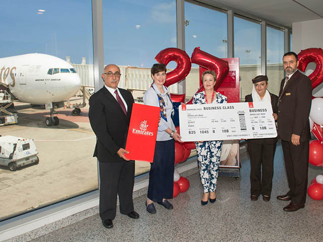 Emirates renforce la France, fait la fête au Liban 1 Air Journal