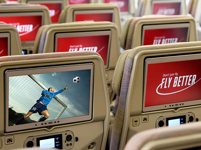 Emirates Airlines : finales de foot en direct, appli en arabe 38 Air Journal