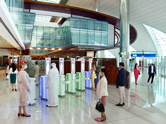 Emirates implémente un parcours biométrique à l'aéroport de Dubaï 1 Air Journal