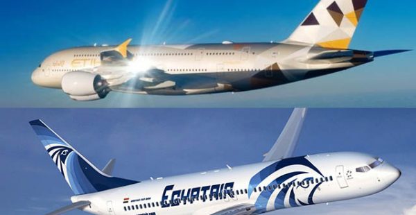 Les compagnies aériennes Etihad Airways et Egyptair renforcent leur accord de partage de codes pour couvrir plus de routes en Afr