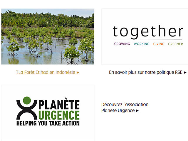 Etihad partage plus avec Egyptair, pense aux mangroves 104 Air Journal