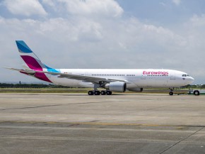 La compagnie aérienne low cost Eurowings a inauguré sa première route long-courrier à Munich vers Las Vegas aux Etats-Unis, un