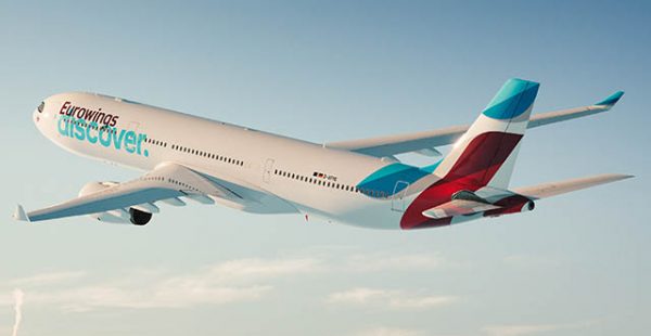 
Lufthansa Group annonce le lancement de sept nouvelles liaisons long-courriers opérées par sa filiale à bas coût Eurowings Di