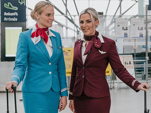 PNC Eurowings : grève limitée à Düsseldorf et uniformes 57 Air Journal