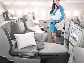 La compagnie aérienne low cost Eurowings a ouvert les réservations de la nouvelle classe Affaires BIZclass, proposée sur certai