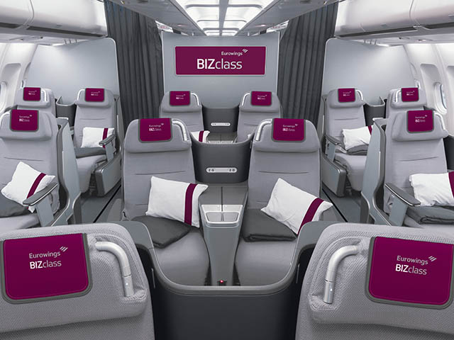 Eurowings : réservations en classe Affaires et route Facebook 6 Air Journal