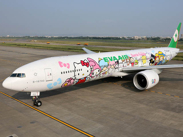 Coronavirus 1, chaton 0 : EVA Air suspend les vols Hello Kitty 1 Air Journal