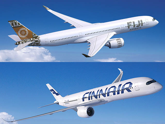 Fiji Airways : cabines d'Airbus A350 et partage avec Finnair 131 Air Journal