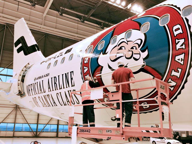 air-journal_Finnair A321 Pere Noel