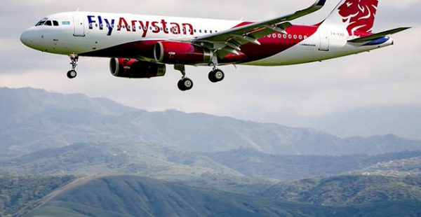 La compagnie aérienne low cost FlyArystan lancera en décembre sa première route internationale, entre le Kazakhstan et Moscou. 