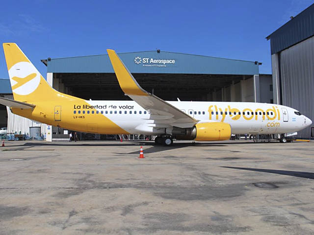 Argentine : la low cost Flybondi paralysée, flotte immobilisée et site inaccessible 1 Air Journal