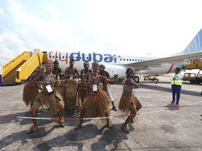 La compagnie aérienne low cost Flydubai a inauguré dimanche une nouvelle liaison entre Dubaï et Kinshasa, sa treizième destina