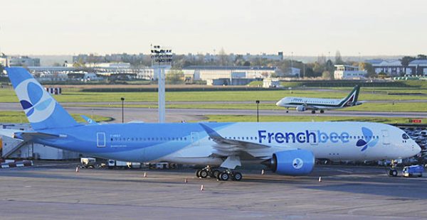 La compagnie aérienne low cost long-courrier French bee a déployé jeudi son deuxième Airbus A350-900, entre Paris et La Réuni