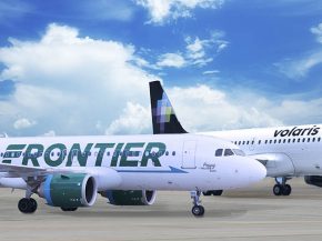 Les compagnies aérienne   ultra low cost » Frontier Airlines aux Etats-Unis et Volaris au Mexique ont annoncé un acc