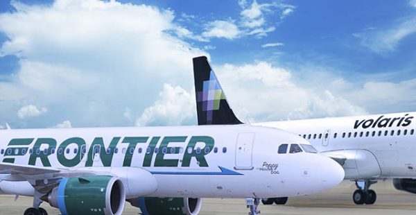 Les compagnies aérienne   ultra low cost » Frontier Airlines aux Etats-Unis et Volaris au Mexique ont annoncé un acc