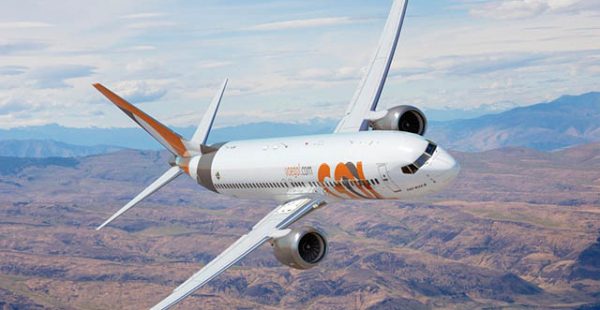 
La compagnie aérienne low cost GOL Linhas Aéreas Inteligentes a effectué un vol spécial en Boeing 737 MAX 8 transportant des 