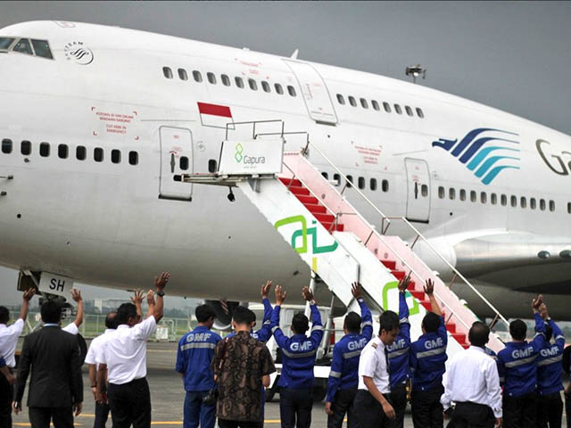 Garuda Indonesia dit adieu au 747 (photos) 136 Air Journal