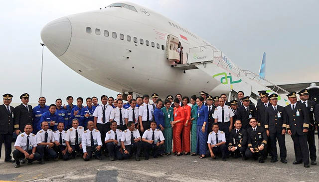 Garuda Indonesia dit adieu au 747 (photos) 135 Air Journal