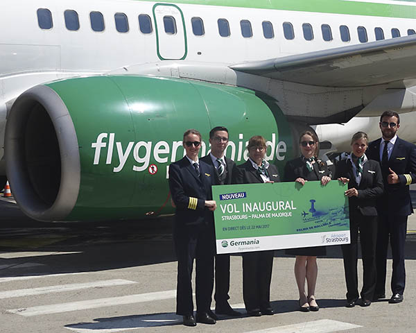 Germania relie Strasbourg et Montpellier à Palma de Majorque 91 Air Journal