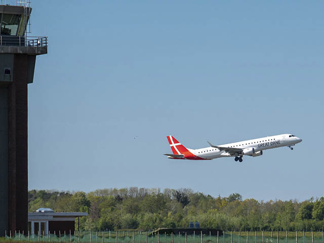 Great Dane Airlines arrive à Nice 1 Air Journal