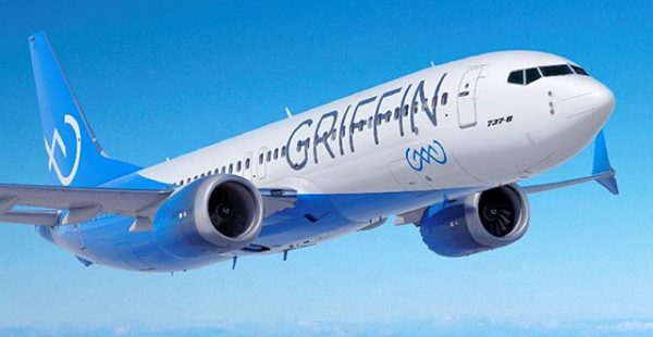 
La société de leasing Griffin Global Asset Management a commandé cinq 737-8, sa première commande directe chez Boeing qui a d