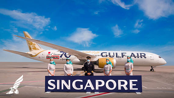 Gulf Air inaugure les vols vers Singapour 122 Air Journal