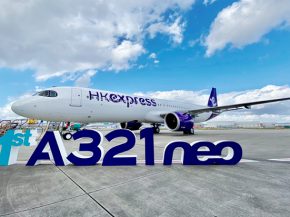 
La compagnie aérienne low cost HK Express a pris possession du premier des 16 Airbus A321neo commandés par sa maison-mère Cath