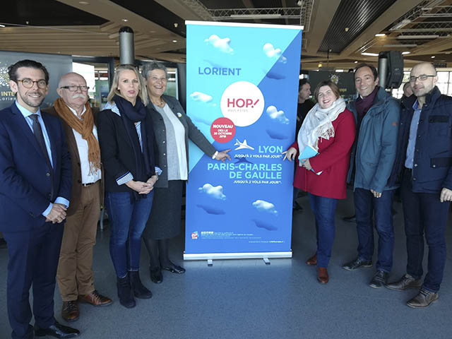 Lorient reliée à Roissy et Lyon par HOP! Air France 1 Air Journal