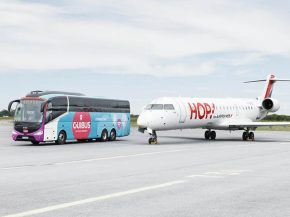 L’offre ET HOP! EN ROUTE de la compagnie régionale est désormais disponible jusqu’à 48h seulement avant le départ en parte