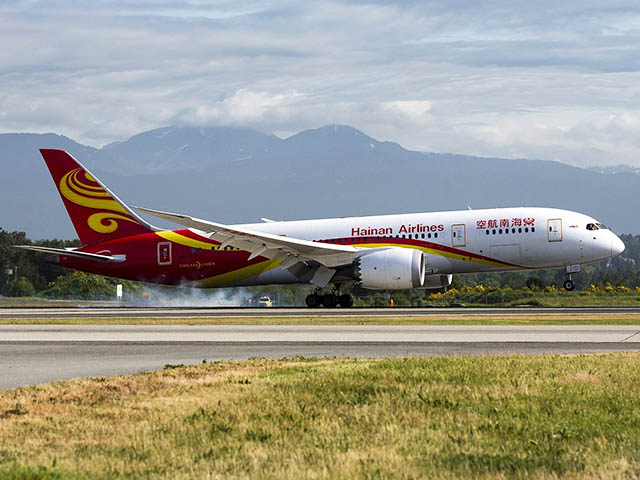 Hainan Airlines se pose à Vancouver 1 Air Journal