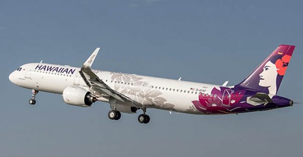 Les dirigeants d Hawaiian Airlines s attendent à d importantes économies grâce à la flotte entrante d Airbus A321neos.
Le 29 
