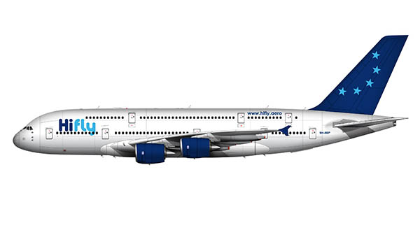 Airbus A380 de Hi Fly : 471 places seulement 69 Air Journal
