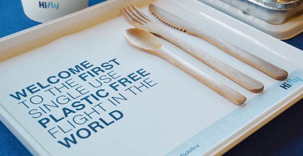 La société de leasing Hi Fly organise quatre vols long-courriers en Airbus A340-300 à bord desquels tous les objets jetables en