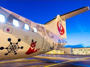 ATR a livré à la compagnie aérienne Hokkaido Air System, filiale de Japan Airlines, le premier des deux 42-600 commandés, tand