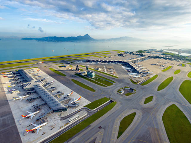 L’aéroport de Hong Kong suspend les décollages 1 Air Journal