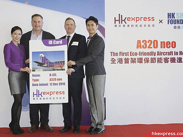 Premier Airbus A320neo pour HK Express à Hong Kong 14 Air Journal