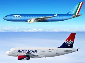 
La compagnie aérienne ITA Airways, successeur d’Alitalia, a signé un accord de partage de codes avec Air Serbia, portant sur 