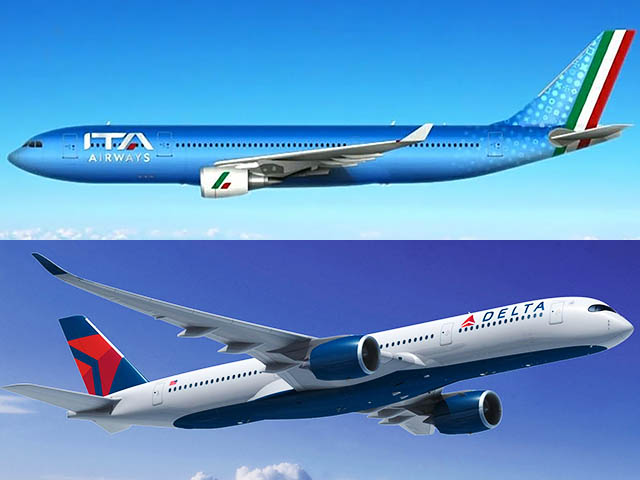Delta et ITA Airways partagent leurs codes 87 Air Journal