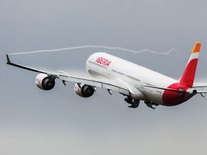 La compagnie aérienne Iberia a effectué au début du mois son dernier vol en Airbus A340, le quadriréacteur laissant la place d