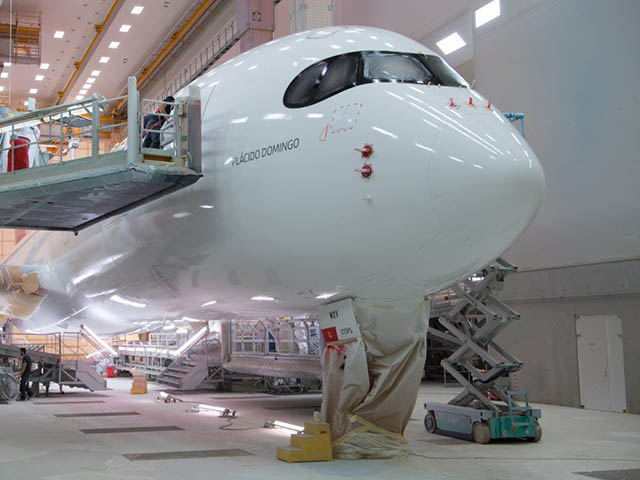 L’A350 d’Iberia se dévoile, British Airways loue des A330 de Qatar Airways 2 Air Journal