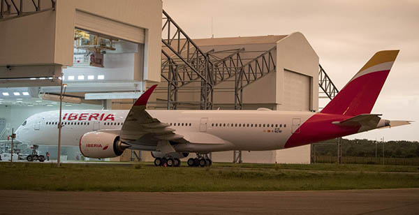 L’A350 d’Iberia se dévoile, British Airways loue des A330 de Qatar Airways 1 Air Journal